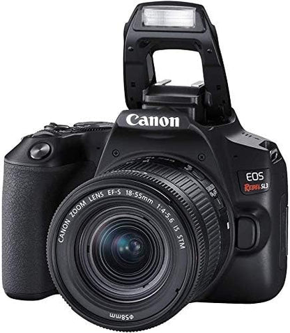 Canon 3453C002 Rebel SL3 DSLR with 18-55mm Lens (Renewed)