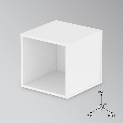 Glorious AMS-RECORD-BOX-110-WHT Vinyl Record Storage Box White