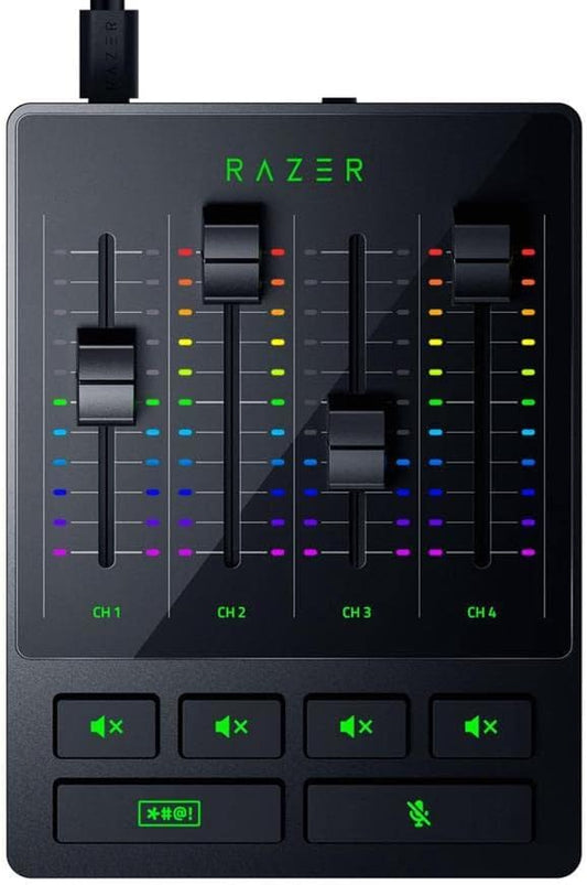 Razer Audio Mixer 4-Channel Streaming Broadcast Console