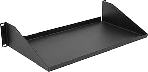 Monoprice 108631 3.5" 2U Rack Mount Shelf