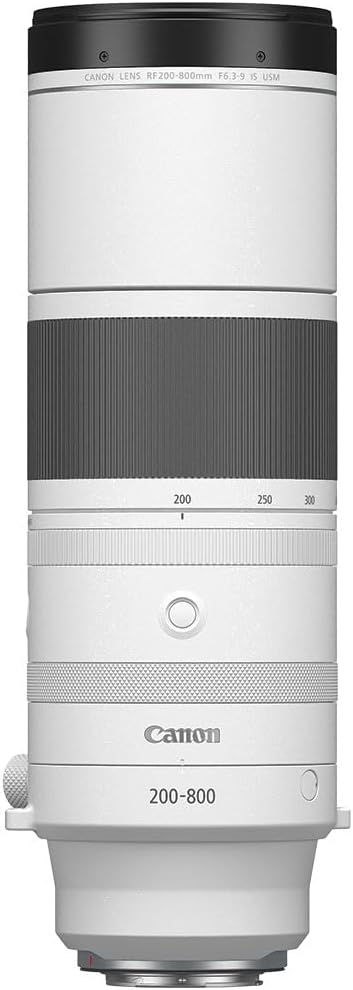 Canon 6263C002 RF200-800mm F6.3-9 IS USM Telephoto Zoom