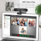 CENGNIAN 1080P HD Webcam with Built-In Microphone