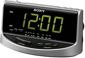 Sony ICF-C492 Large Display AM/FM Clock Radio — main product image