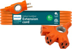 Philips SPC3083ZO/37-T1 EZGrip 8ft Outdoor Extension Cord