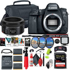 Canon 1897C002 EOS 6D Mark II DSLR Camera Bundle (Renewed)