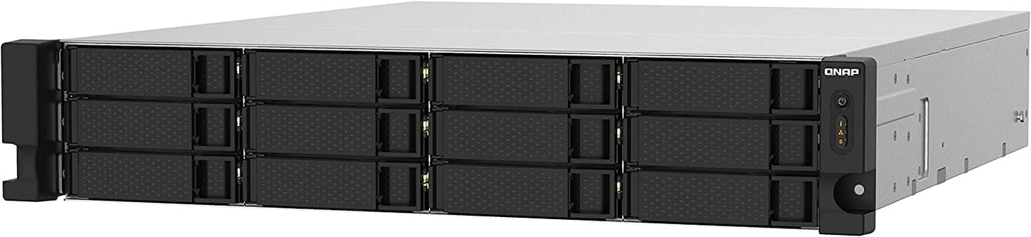 QNAP TS-1232PXU-RP-4G 12-Bay 10GbE Rackmount NAS Redundant PSU