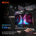 SIX X7400 1TB PCIe 4.0 NVMe SSD with Heatsink