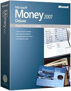Microsoft 860-00433 Money 2007 Deluxe OLD VERSION