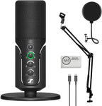 Sennheiser Profile USB Microphone Bundle with Boom Arm and Pop Filter