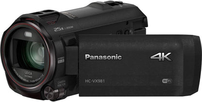 Panasonic HC-VX981K 4K Ultra HD 20X Zoom Camcorder
