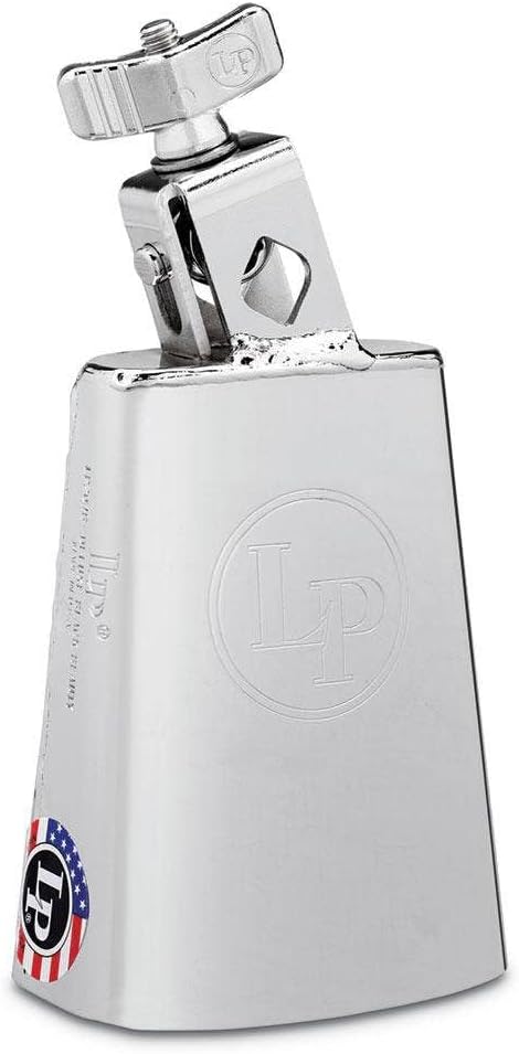 Latin Percussion LP204B Deluxe Black Beauty Chrome Cowbell — main product image