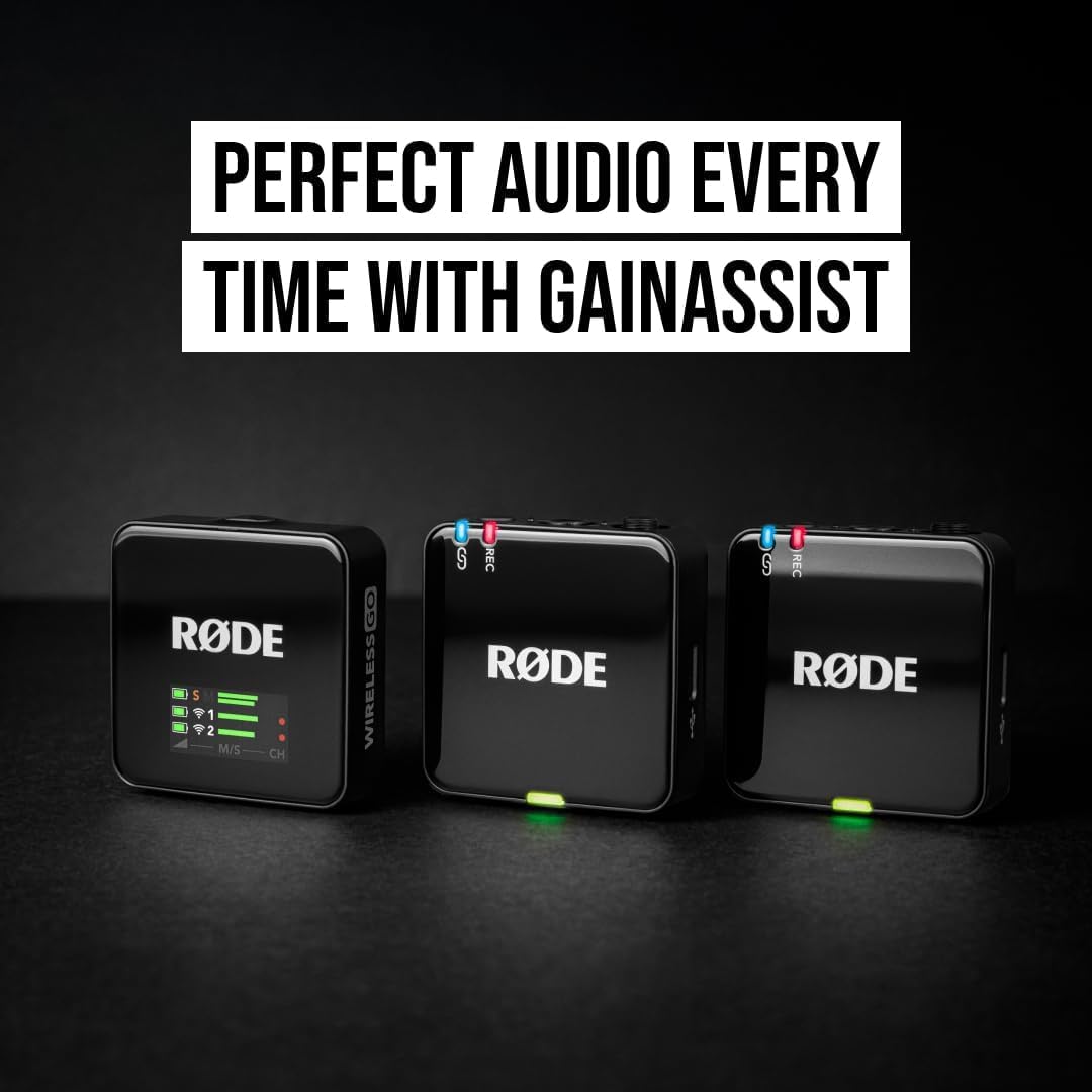 Rode WIGOGEN3 Wireless GO Gen 3 Microphone Bundle
