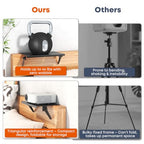 PUTORSEN No-Drill Projector Mount and Adjustable Bedside Shelf