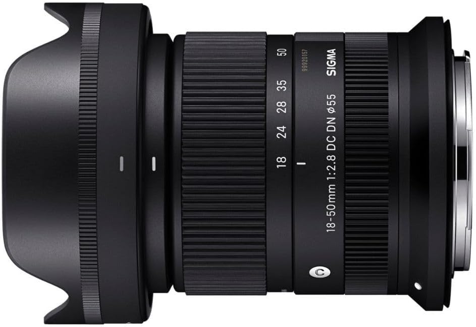 Sigma 585972 18-50mm F2.8 Canon RF Mirrorless Lens