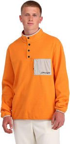 Spyder Snap Lounge Pullover Unisex Fleece Casual