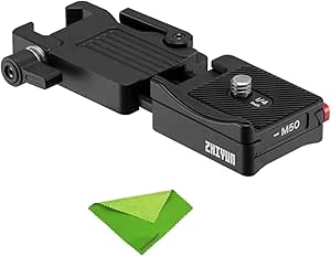 Zhiyun Crane M3 Quick Release Plate for Canon M50 Setup