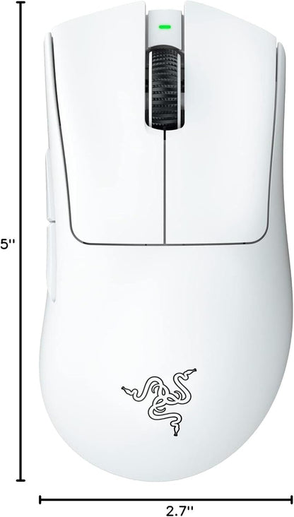 Razer RZ01-04630200 DeathAdder V3 Pro Wireless Gaming Mouse -White