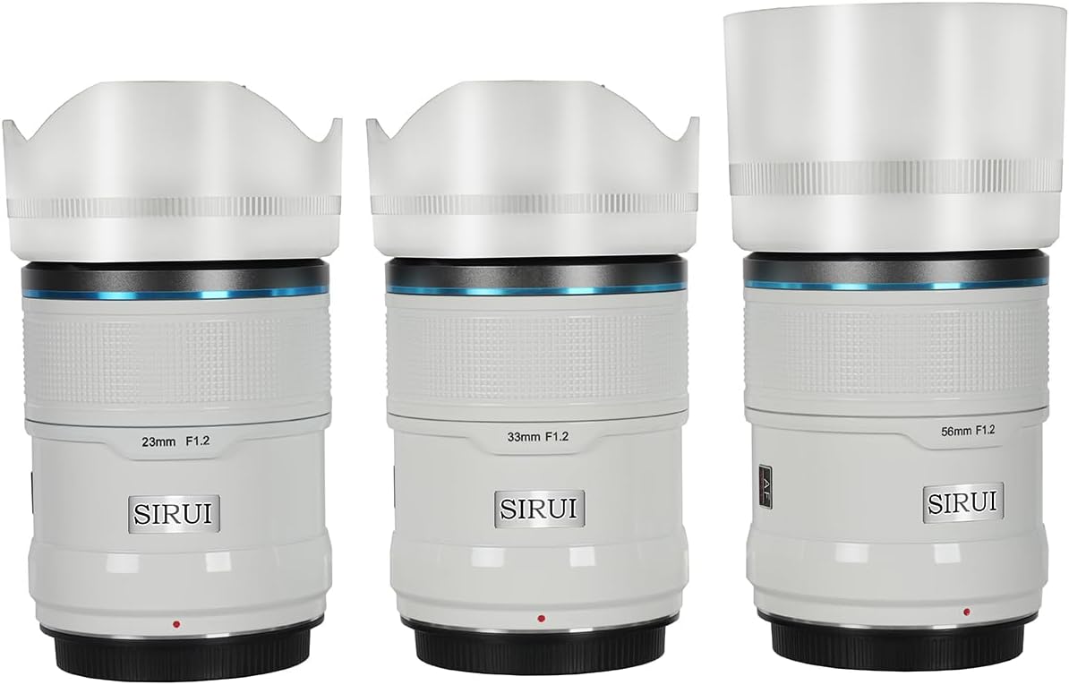 Sirui AS-3S-XW Sniper f/1.2 Autofocus 3-Lens Kit - X Mount