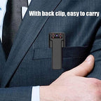 NJJOWRQ Mini Magnetic Body Camera with Night Vision