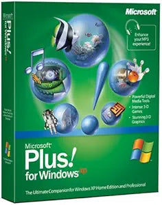 Microsoft Plus! Windows XP Old Version Software — main product image