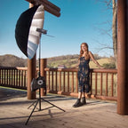 Westcott 5635 53in Apollo Deep Umbrella Silver