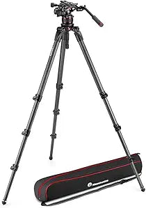 Manfrotto 612 Nitrotech Video Head Carbon Fiber Tripod System