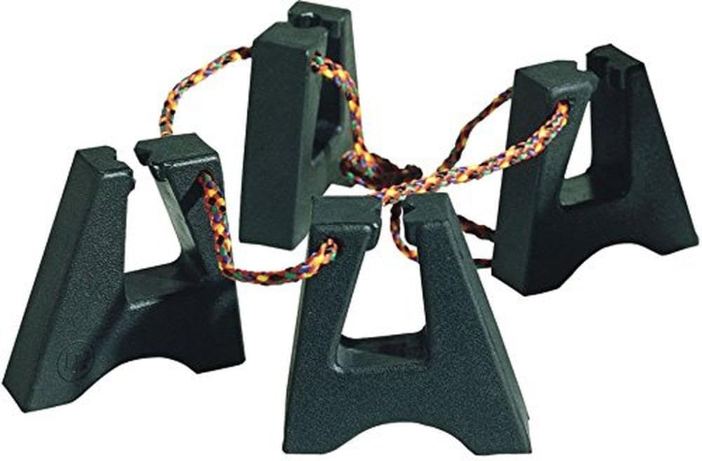 Latin Percussion LP637 Rubber Conga Drum Feet Black