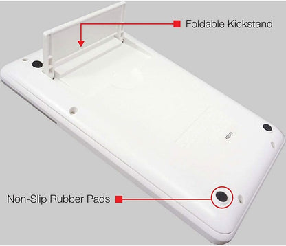 Sharp EL-334WB Business Calculator White 12-Digit Display