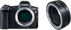 Canon EOS R Mirrorless Camera Body - with EF-EOS R Mount Adapter