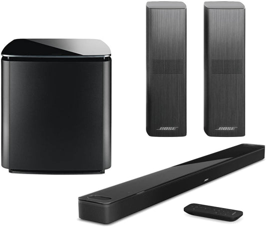 Bose 3.1 Home Theater System, Immersive Sound, Black