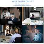 Cyezcor Clip-On Ring Light for Video Conferencing Calls