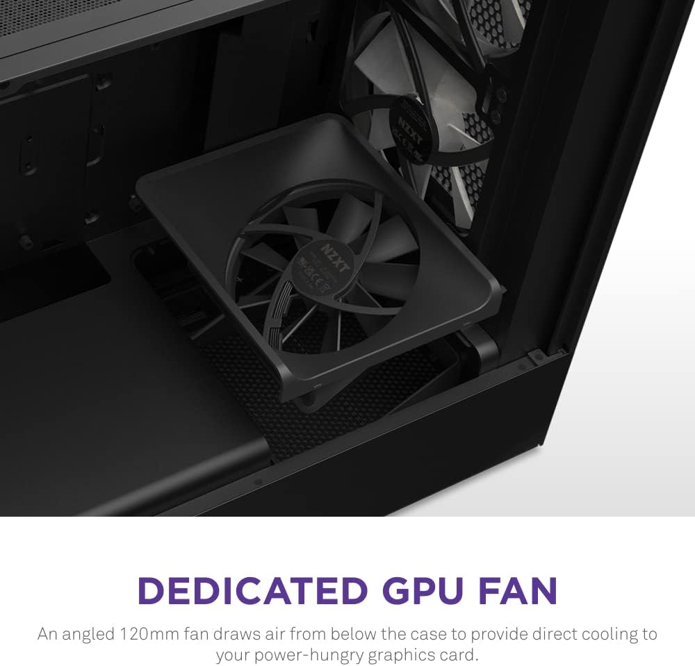 NZXT CC-H51FB-R1 H5 Flow RGB Gaming Case Black