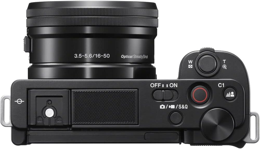 Sony ILCZV-E10L/B ZV-E10 Mirrorless Camera with 16-50mm Lens - Bundle (Renewed)