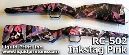 HP LYSB00UDPB70E-ELECTRNCS Inkstag Pink Camo Hydrographics Film