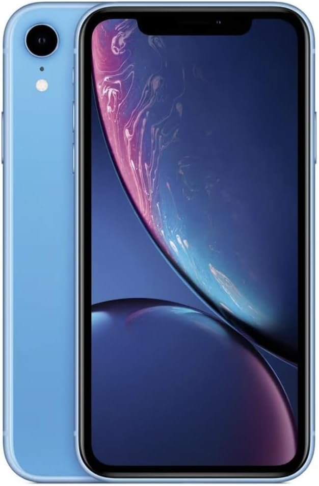 Apple iPhone XR, 64GB, Blue, Unlocked, Renewed