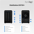 Synology DS720+ 2-Bay NAS DiskStation (Diskless)