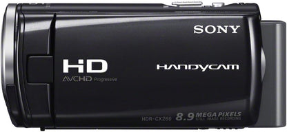Sony HDR-CX260V Handycam Camcorder 30x Zoom Black