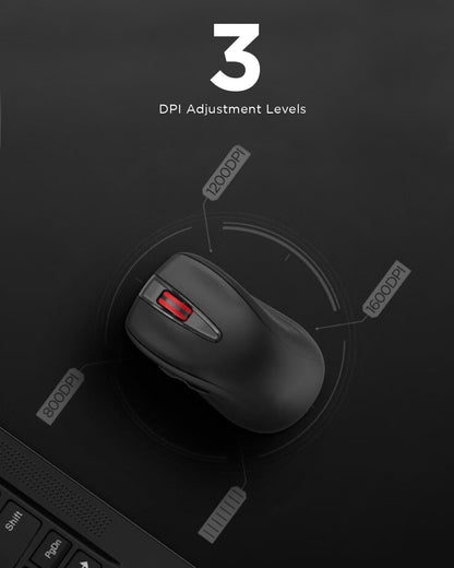 Lenovo 4Y51N41592 USB-C Rechargeable Silent Wireless Mouse