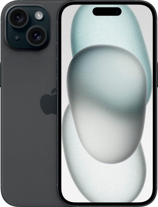 Apple MTXR3LL/A iPhone 15 Plus 128GB Black - Unlocked (Renewed)