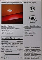 GE 941293 LED BR30 Floodlight Bulb: Soft White, 10W, 8-Pack, Energy Star