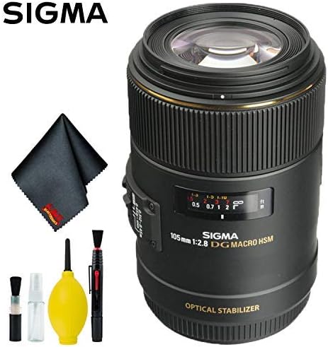 Sigma 258101 105mm f/2.8 Macro Lens Canon EF Kit