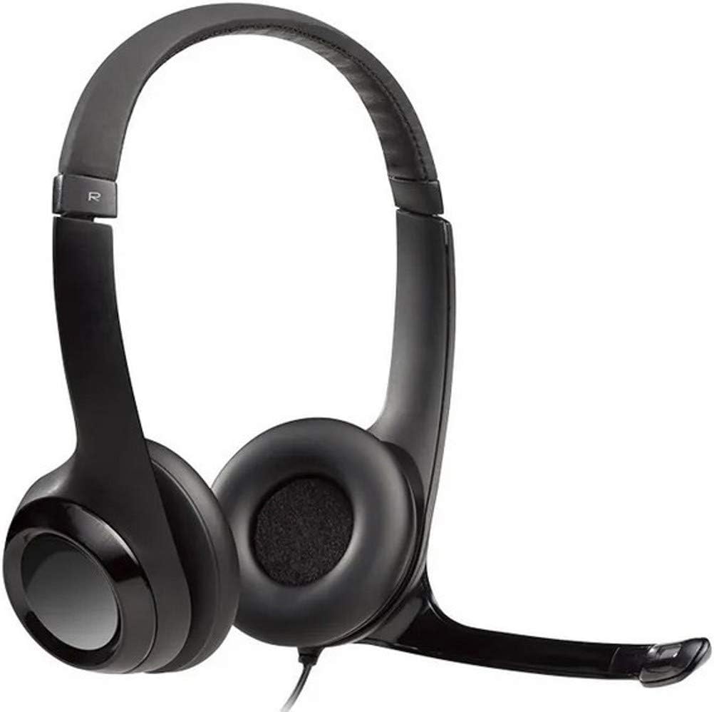 Logitech 981-000014 ClearChat Comfort USB Headset H390 (Renewed)