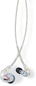 Shure SE425-CL-EFS Sound Isolating Dual Driver Earphones