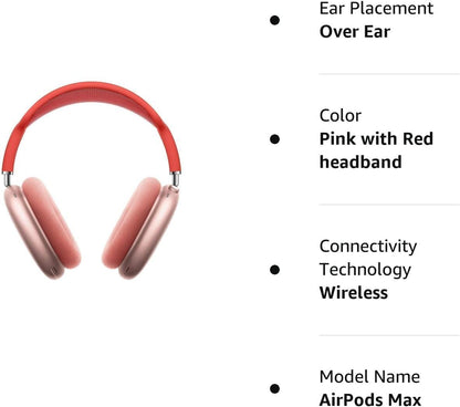 Apple AirPods Max Pink Renewed Premium Noise Cancelling Headphones