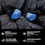 Linsoul Kiwi Ears Cadenza II Single Dynamic Driver IEMs