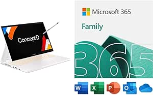 Acer CC314-72G-72SX ConceptD 3 Ezel Convertible Laptop + Pen