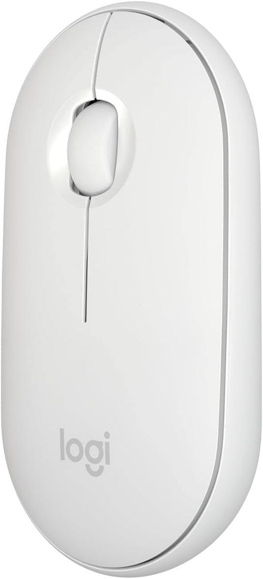 Logitech 910-006345 Slim Bluetooth Mouse for Mac White