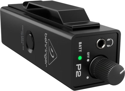 Behringer P2 In-Ear Monitor Amp Bundle - Shure SE215