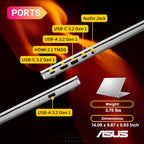 ASUS Vivobook S16 Copilot+ Touchscreen Business Laptop