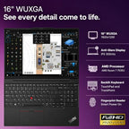 Lenovo ThinkPad E16 Business Laptop with Windows 11 Pro